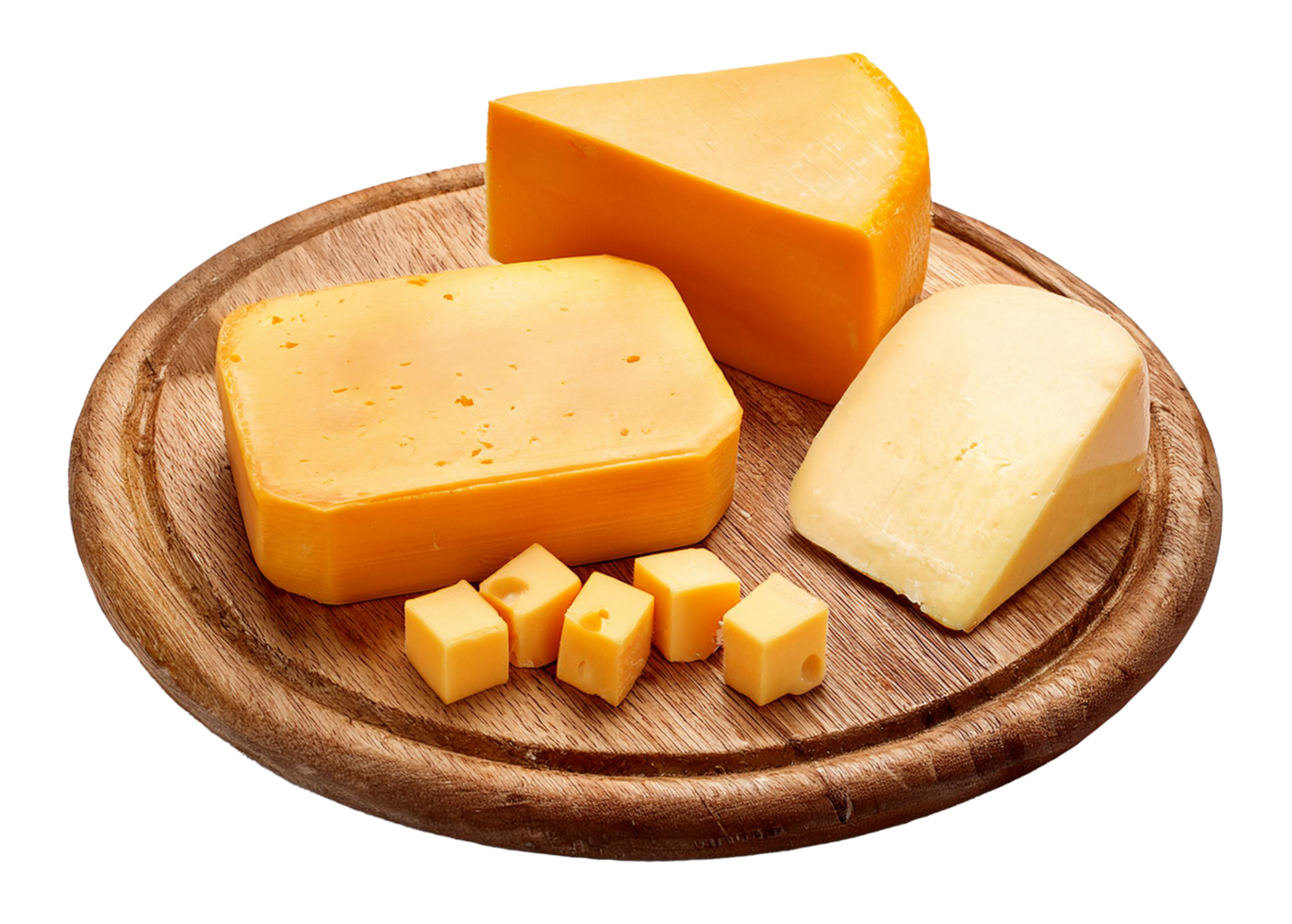 A Selection of Aged Cheddar Cheeses png
