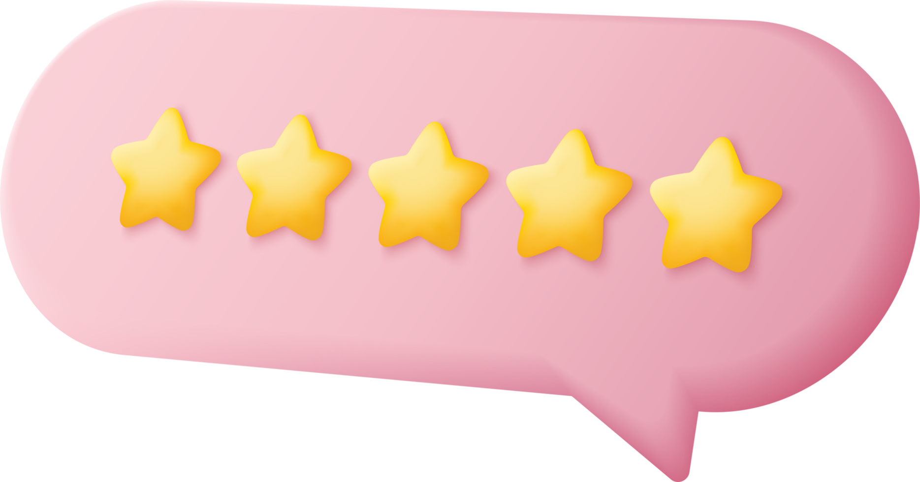 3d yellow stars glossy color icon for game. Customer rating feedback from client png