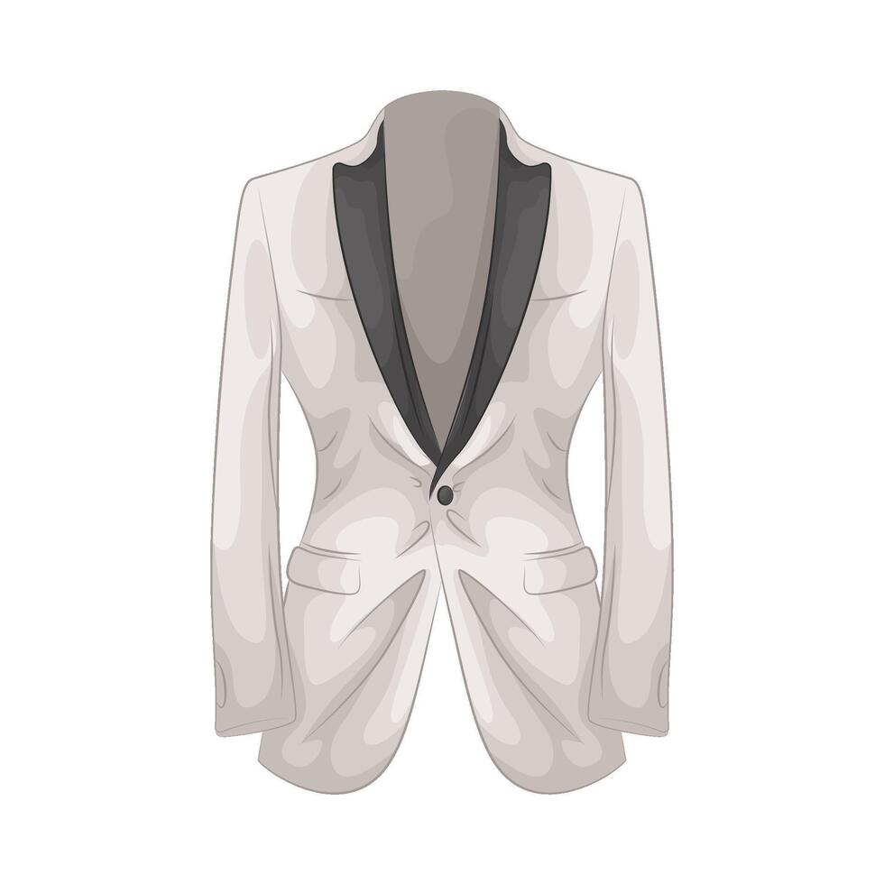 Illustration of groom suit vector