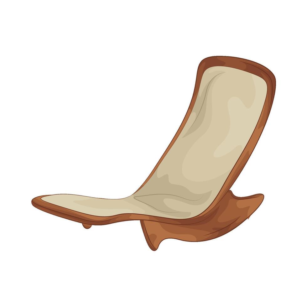 Illustration of sauna chair vector