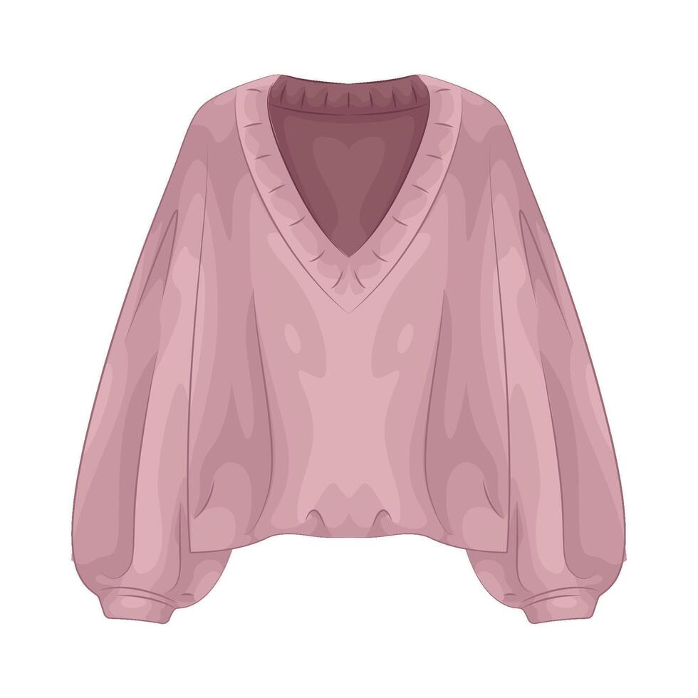 Illustration of sweater vector