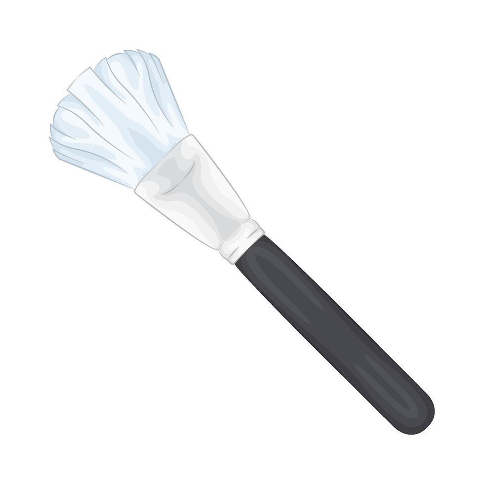 Illustration of makeup brush vector