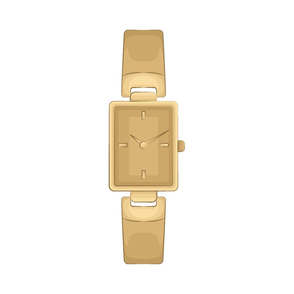Illustration of watch vector