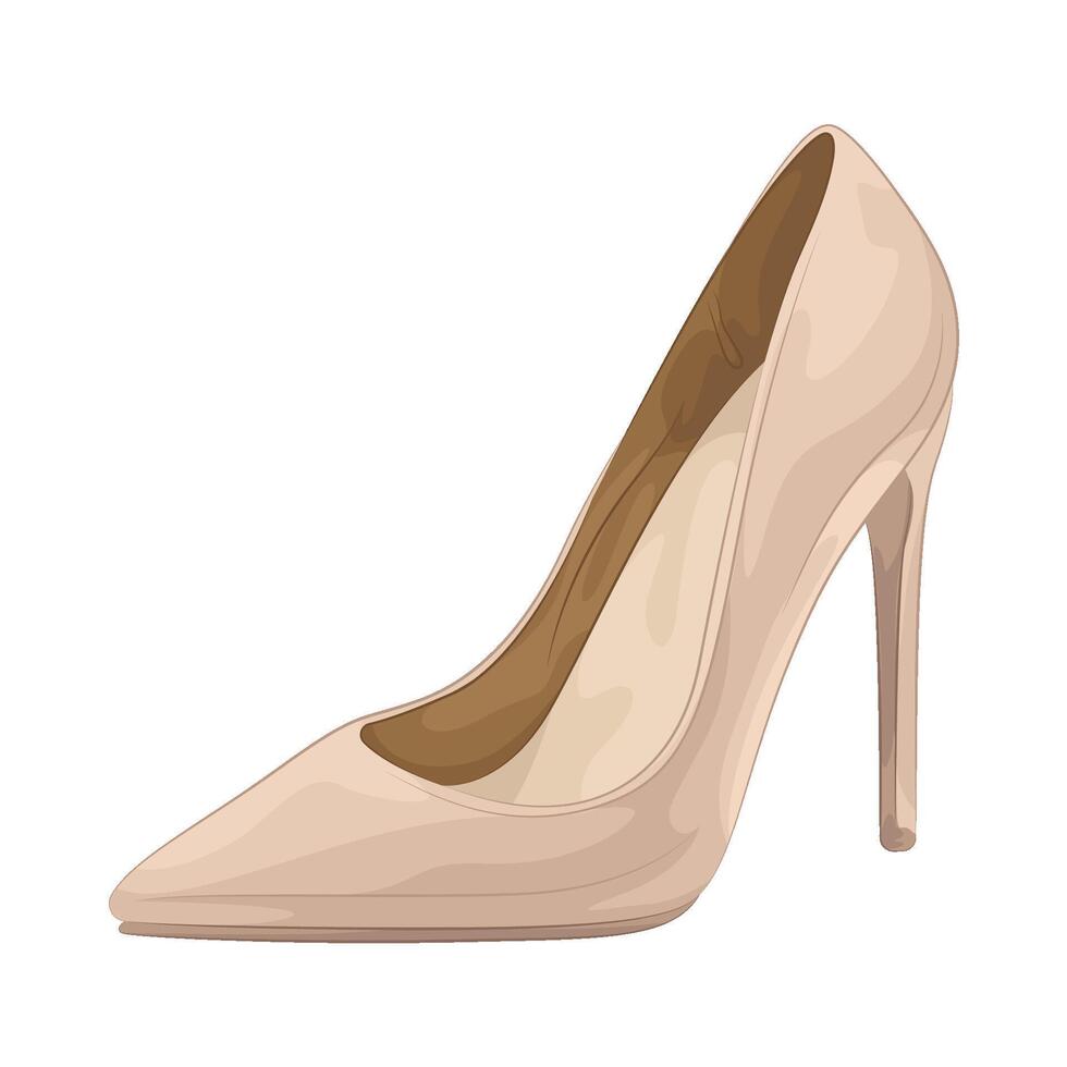 Illustration of high heels vector