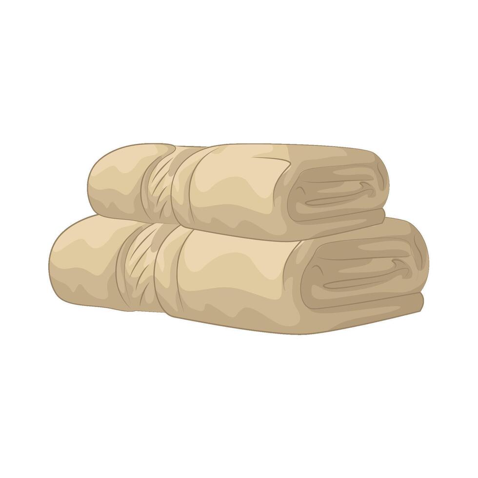 Illustration of sauna towel vector