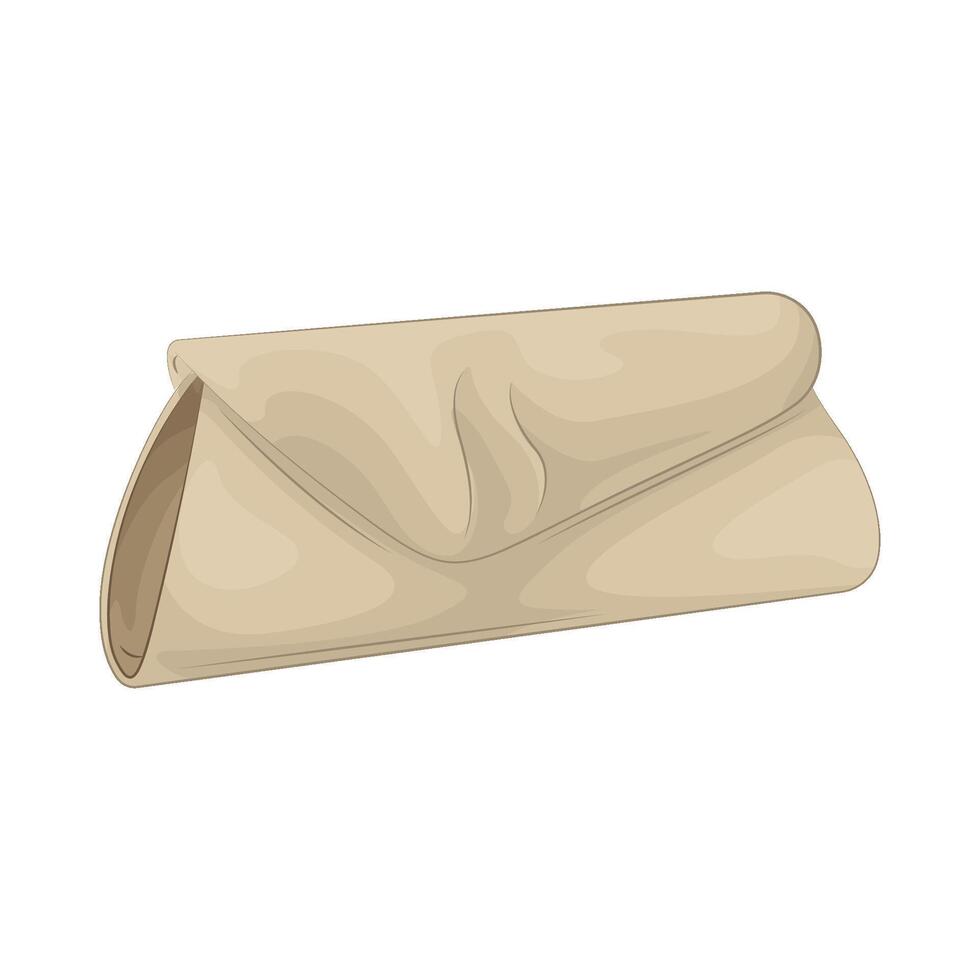 Illustration of clutch bag vector