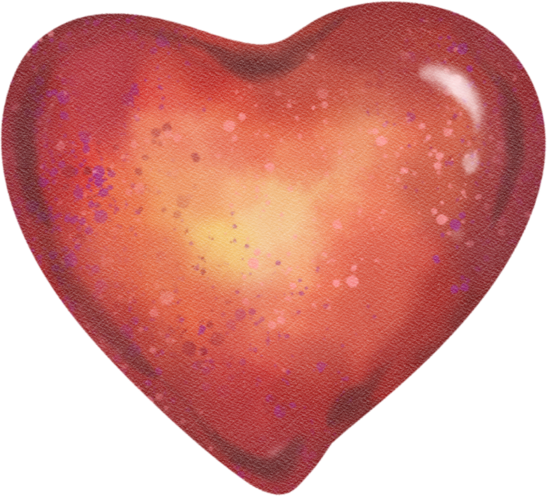 heart watercolor drawing png