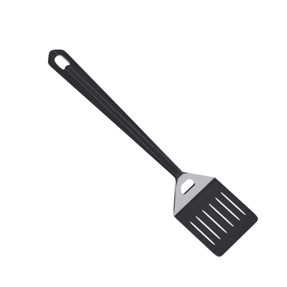 Iron Spatula - Upper High View at 135 Degrees png