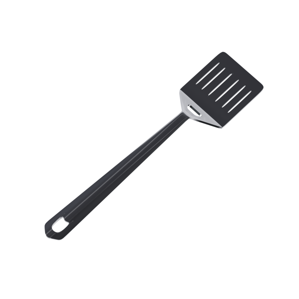 Iron Spatula - Upper High View at 45 Degrees png