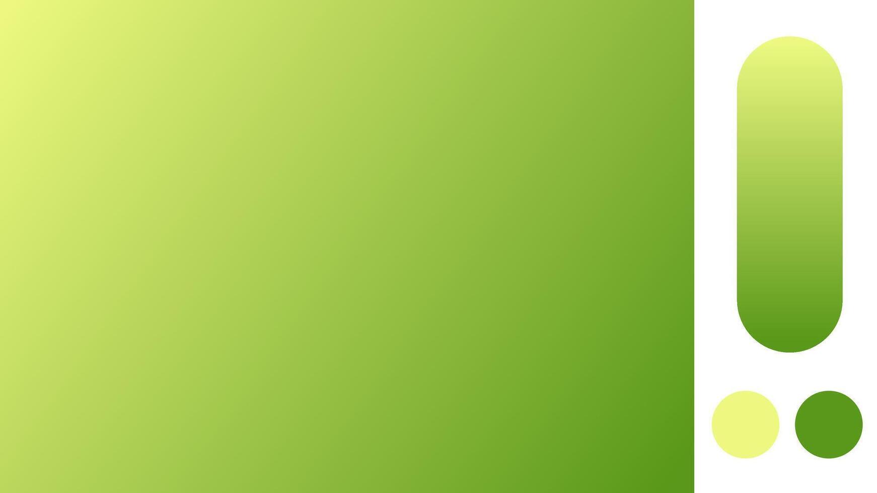 Yellow green and green gradient background with light blurred pattern. Abstract illustration with gradient blur design. Blurred colored abstract background. Colorful gradient illustration vector