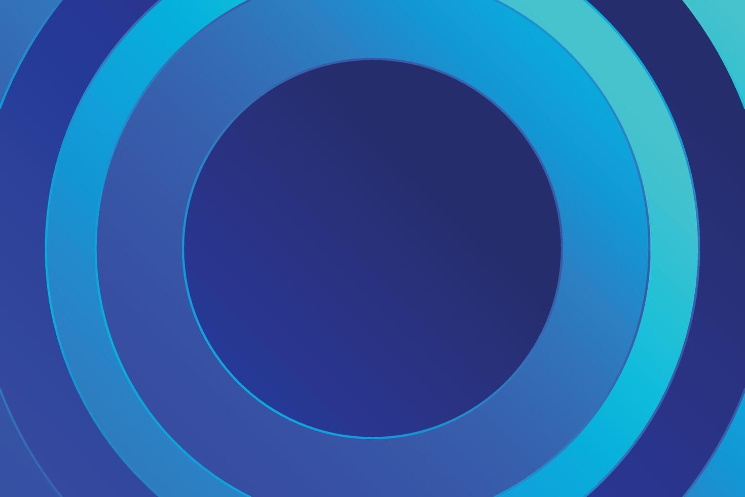 A blue circular background with a white circle in the center vector