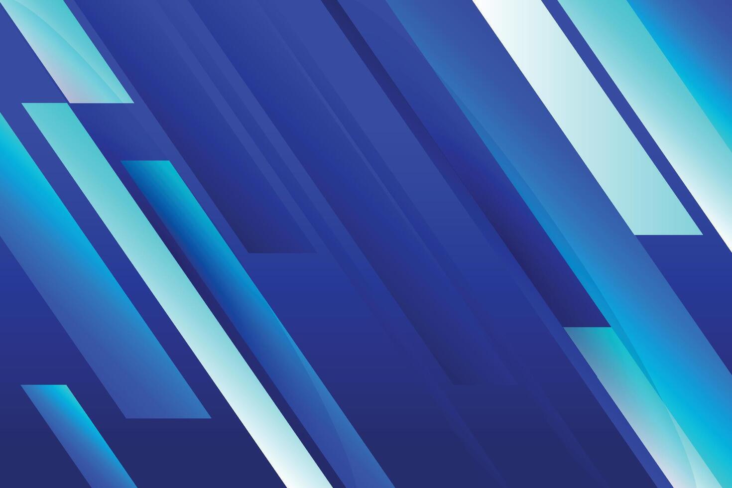 Abstract blue lines background with a diagonal pattern vector