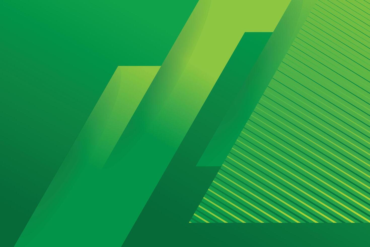 A green background with a diagonal line vector