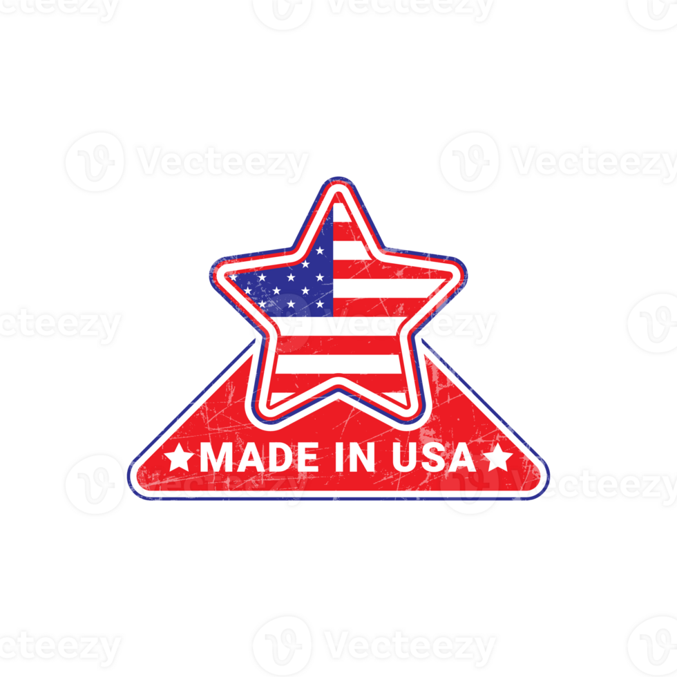 Made In USA Stamp, Made In The USA Badge, Made In America, Made In The United State Emblem, Premium Quality Certified png
