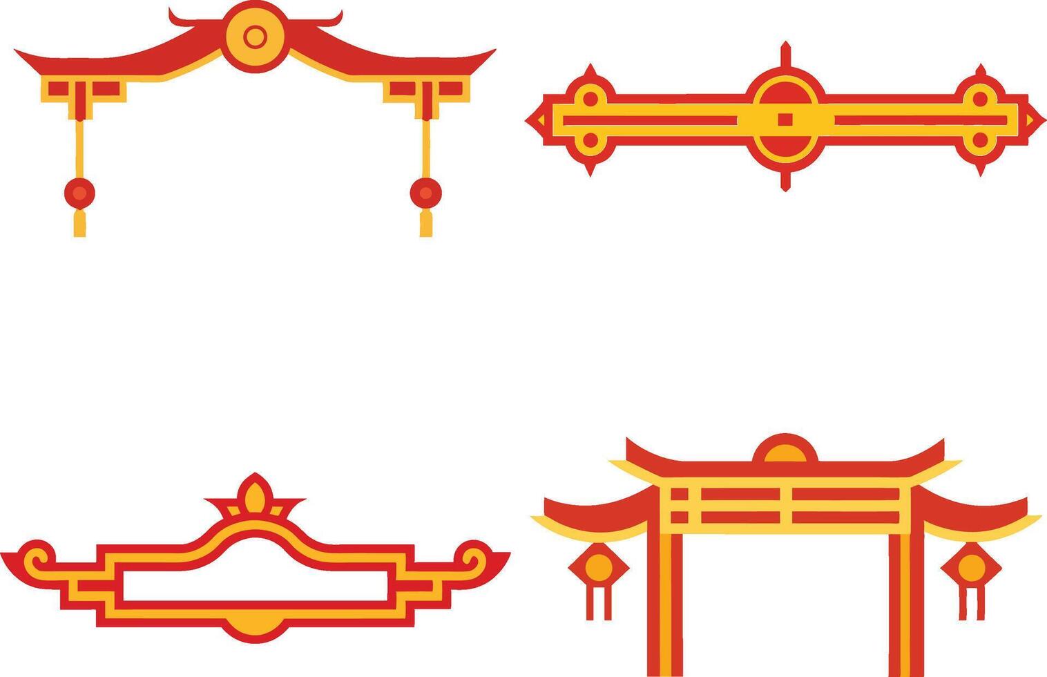 Ornament decoration icon illustration vector