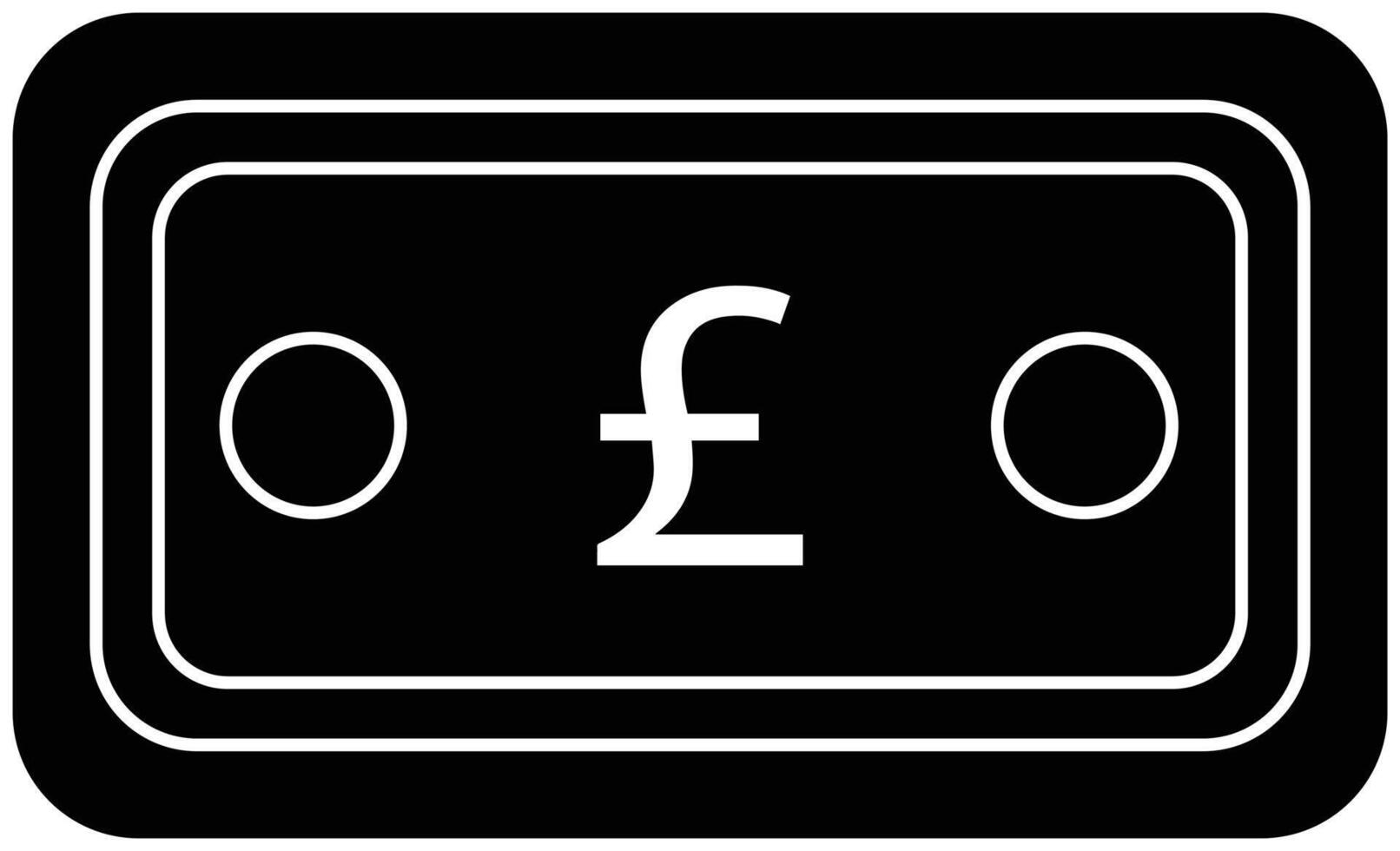 A black and white icon of a pound sign vector