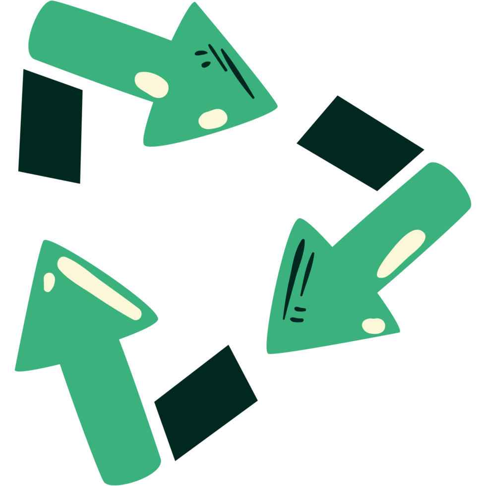 green recycle symbol png