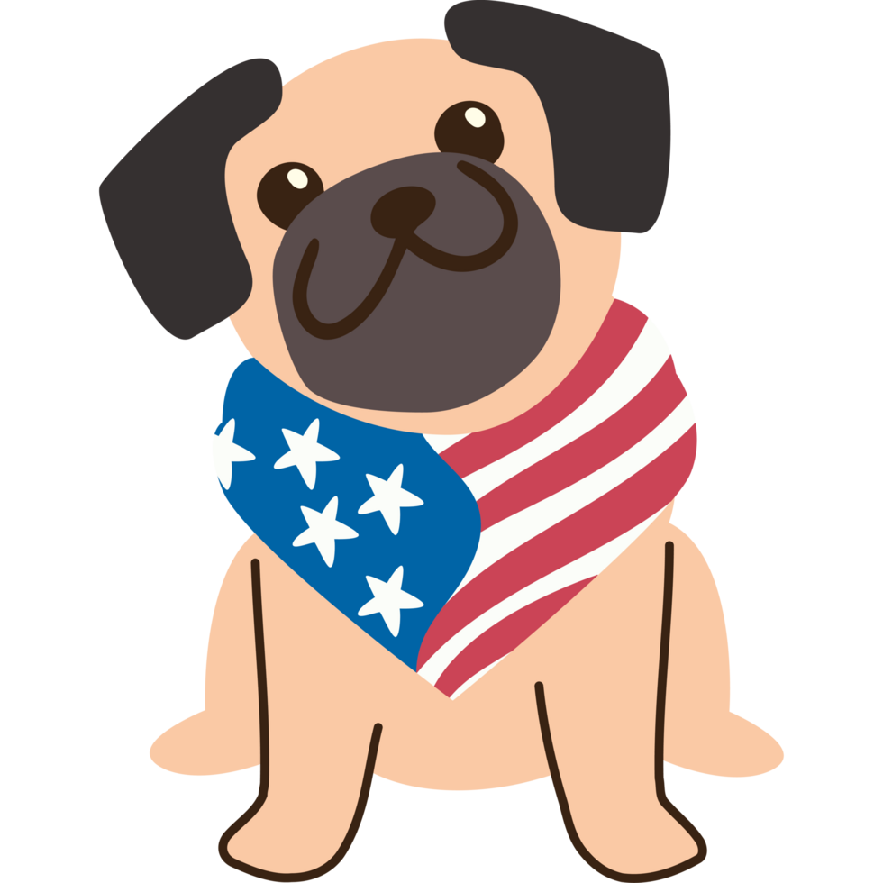 celebrating cute dog party png