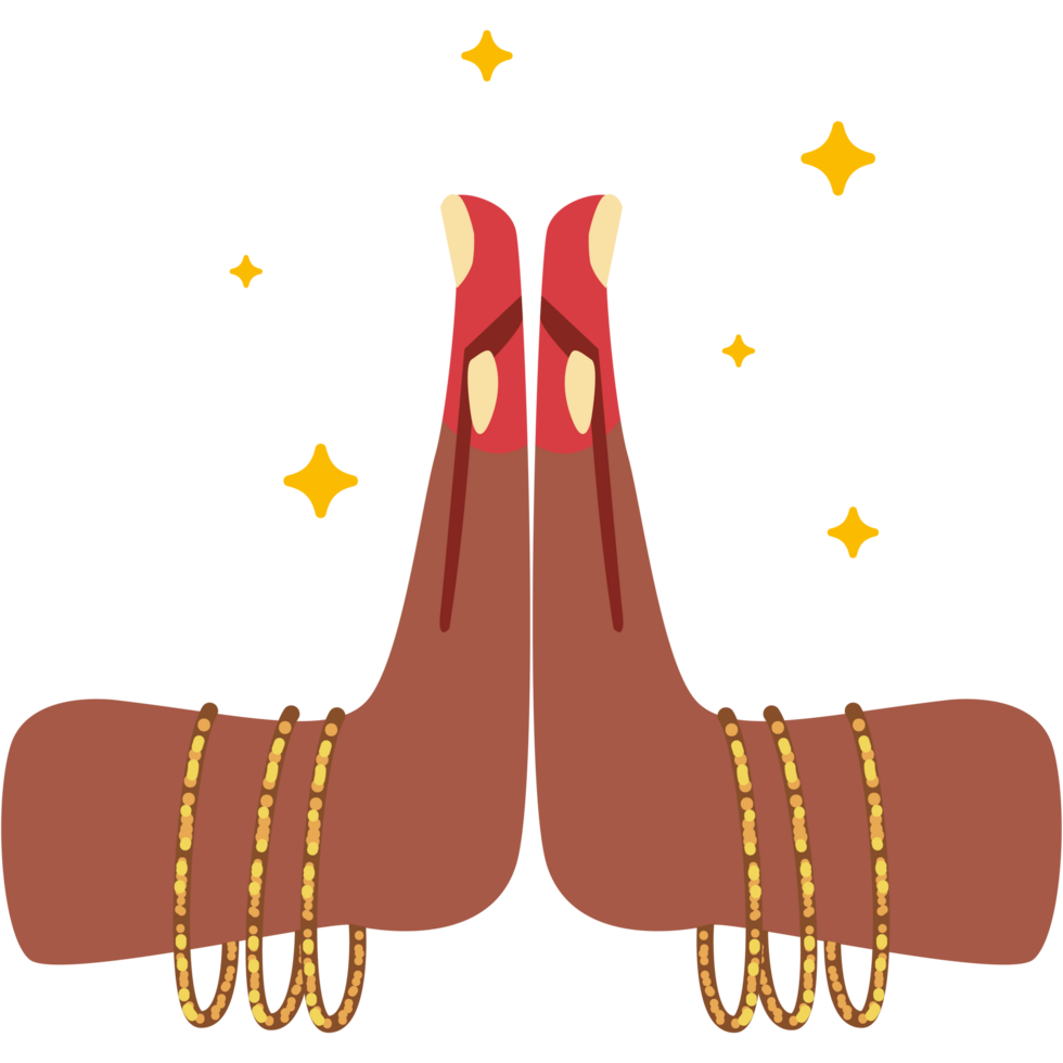 palms folded gesture namaste png