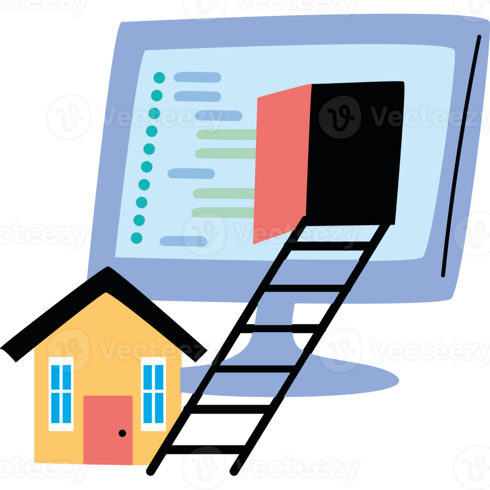 hybrid work from home virtually or work in office png