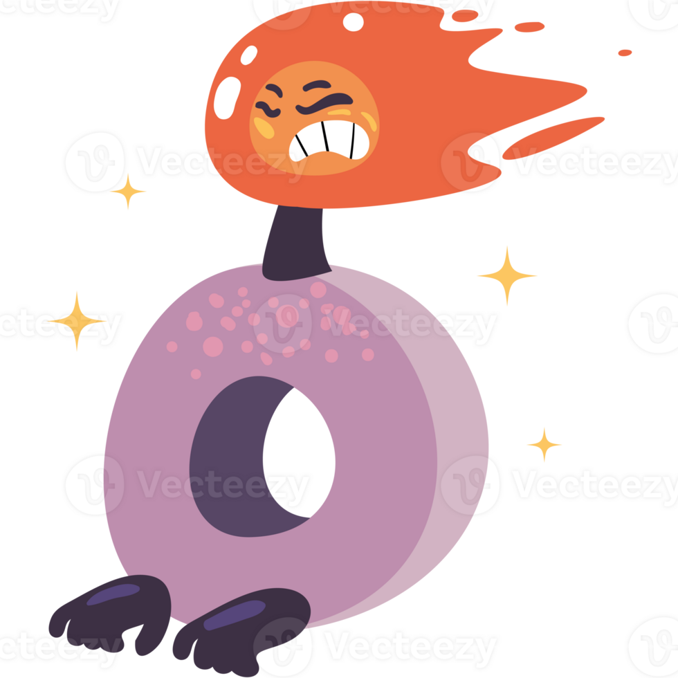 birthday candle number zero png