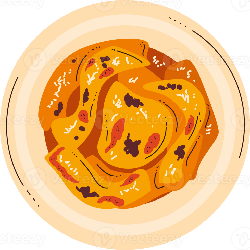 delicious pasta with bacon png