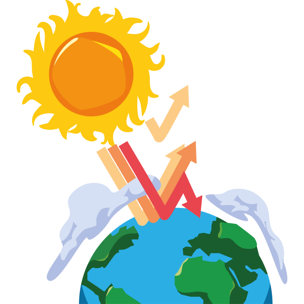 greenhouse effect heat ozone png