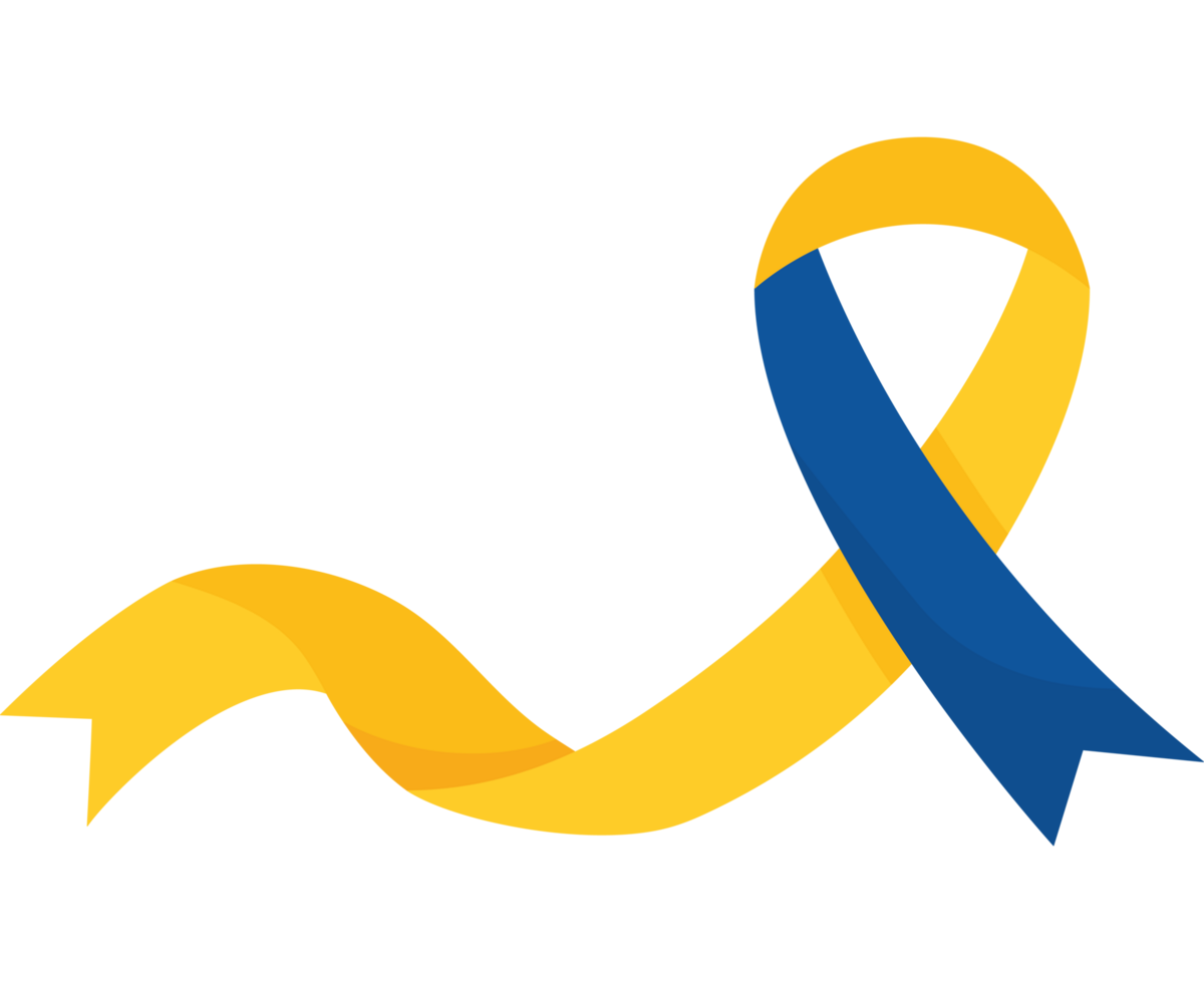 down syndrome ribbon design png