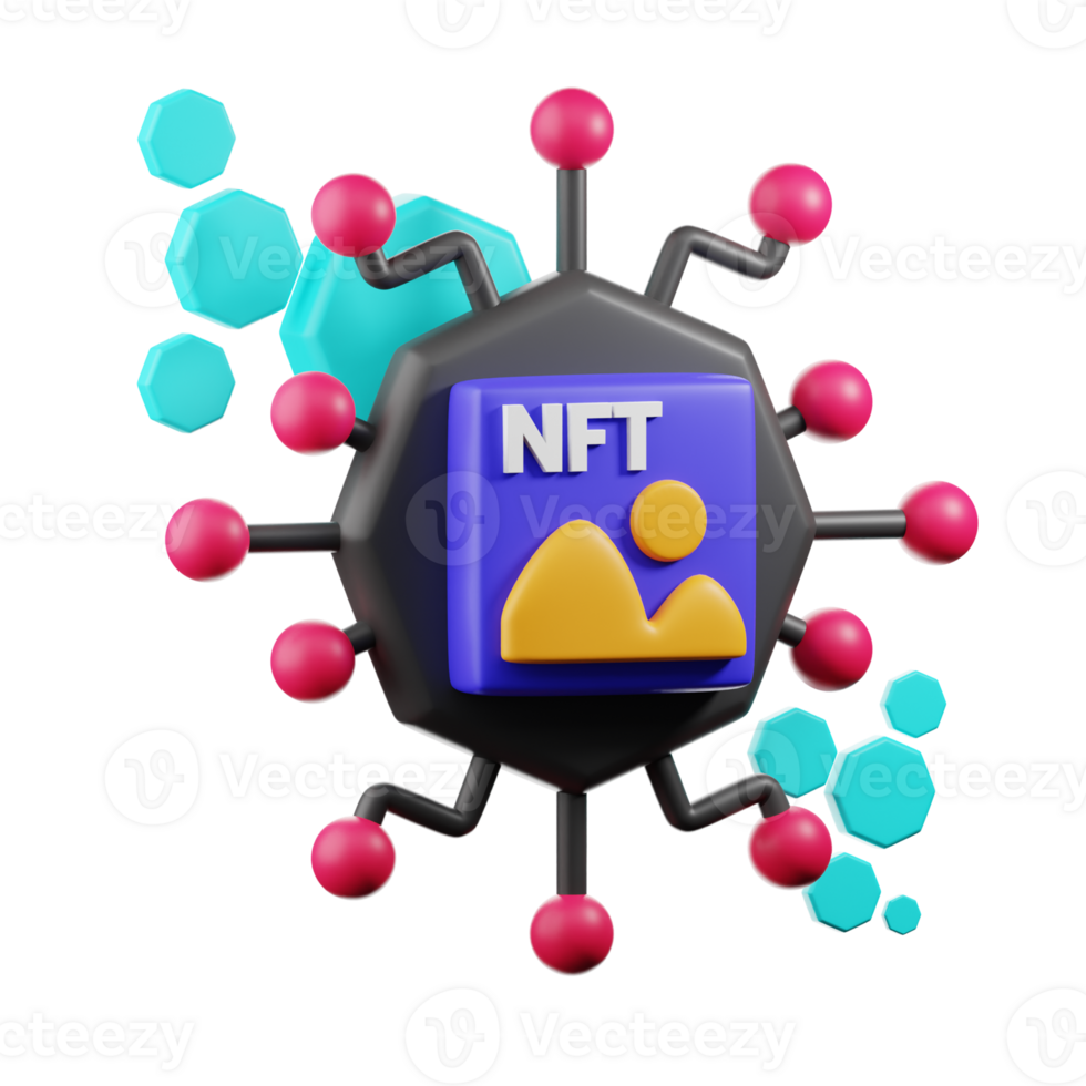 Virtual 3D NFT Gallery Experience png