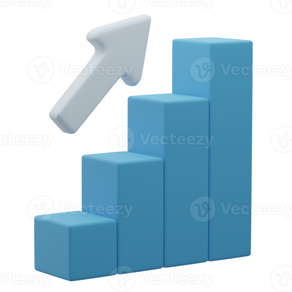 3D Rising Property Values And Real Estate Trends png