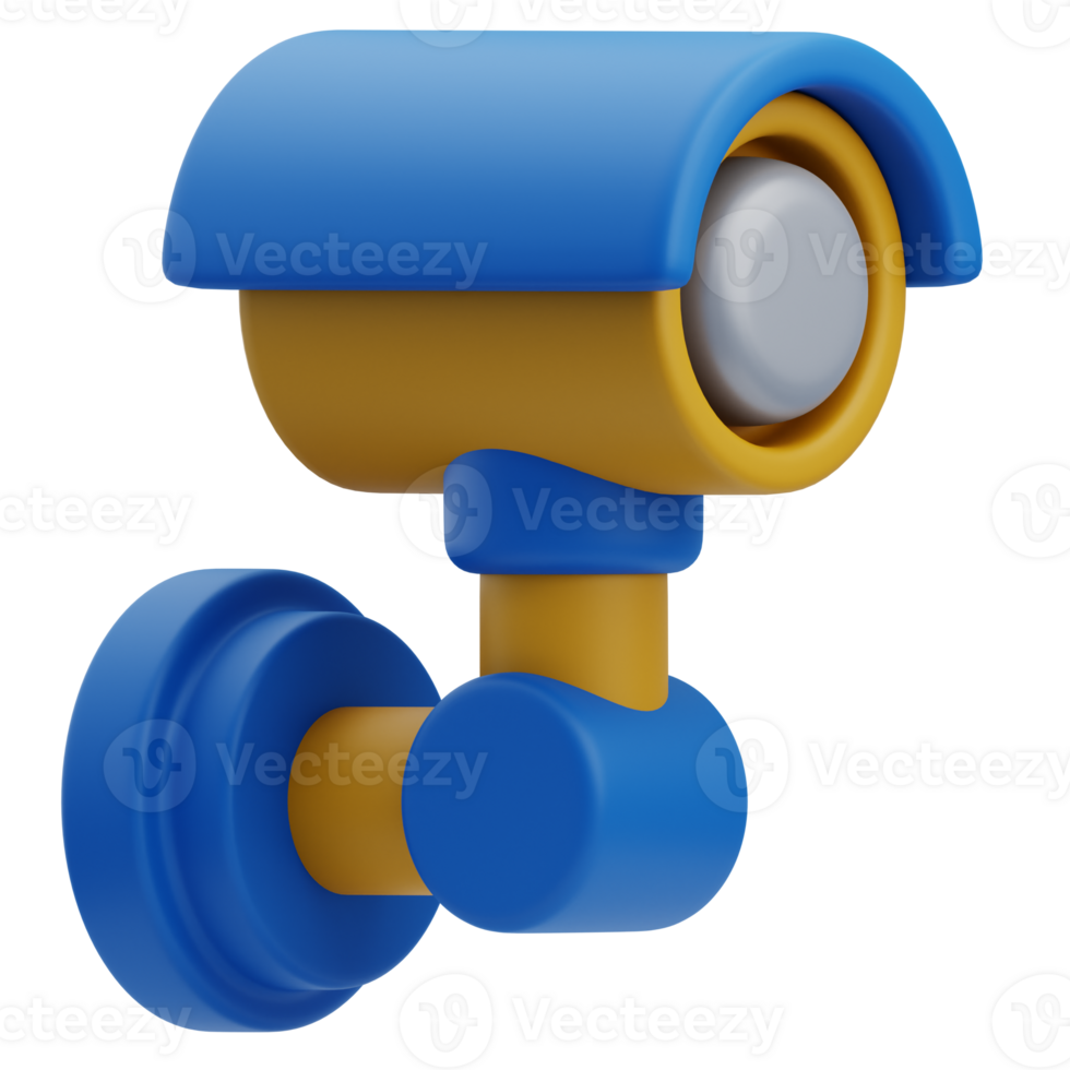 3D Hotel Security Surveillance Camera Icon png
