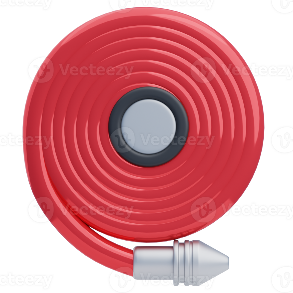 3D Firefighter Hose Reel Icon png