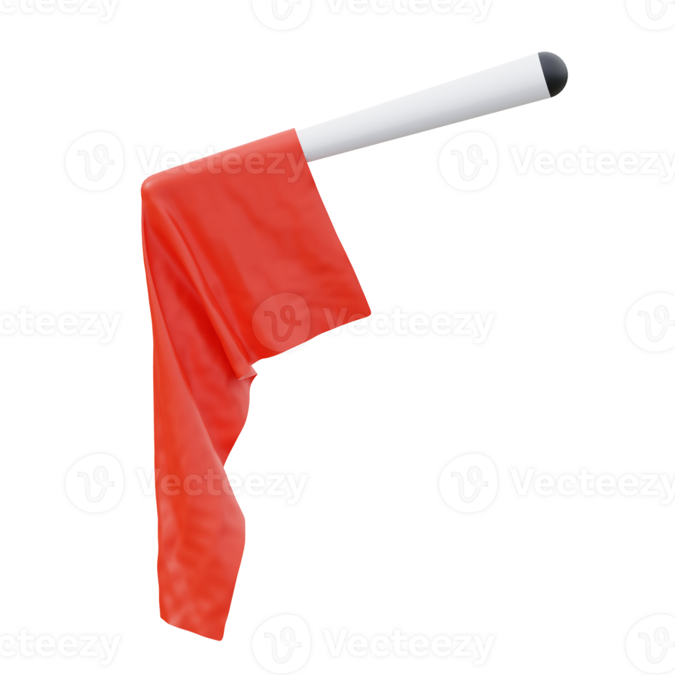 3D Spanish Matador Red Cape Render png