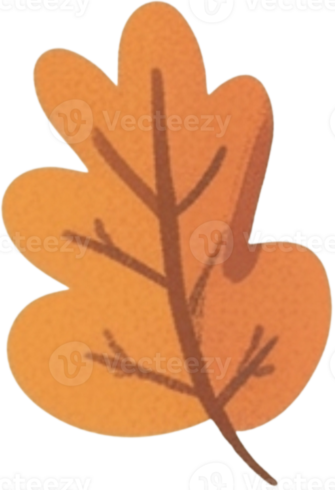 Golden Leaves Branch Warm Autumn Botanical Art png