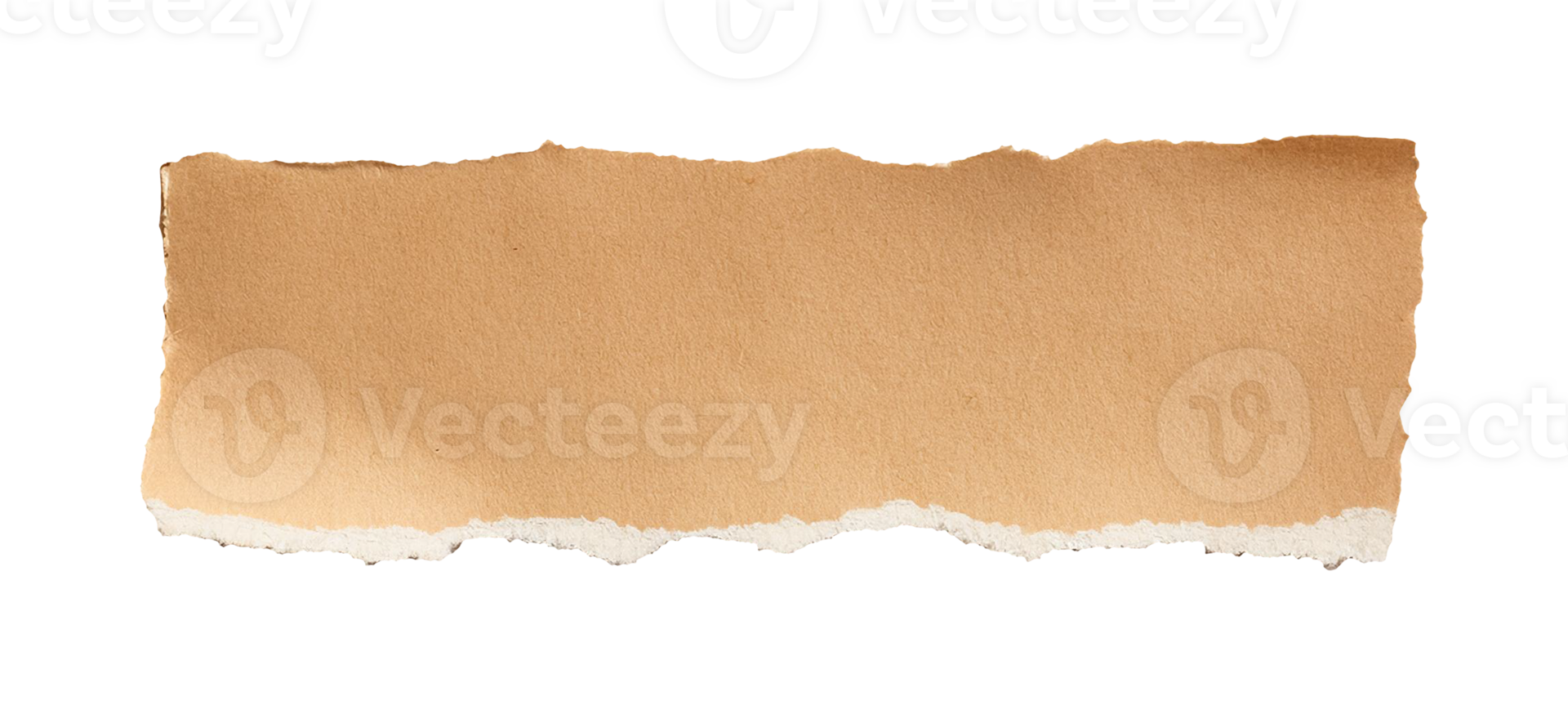 A piece of brown paper with a hole in it png