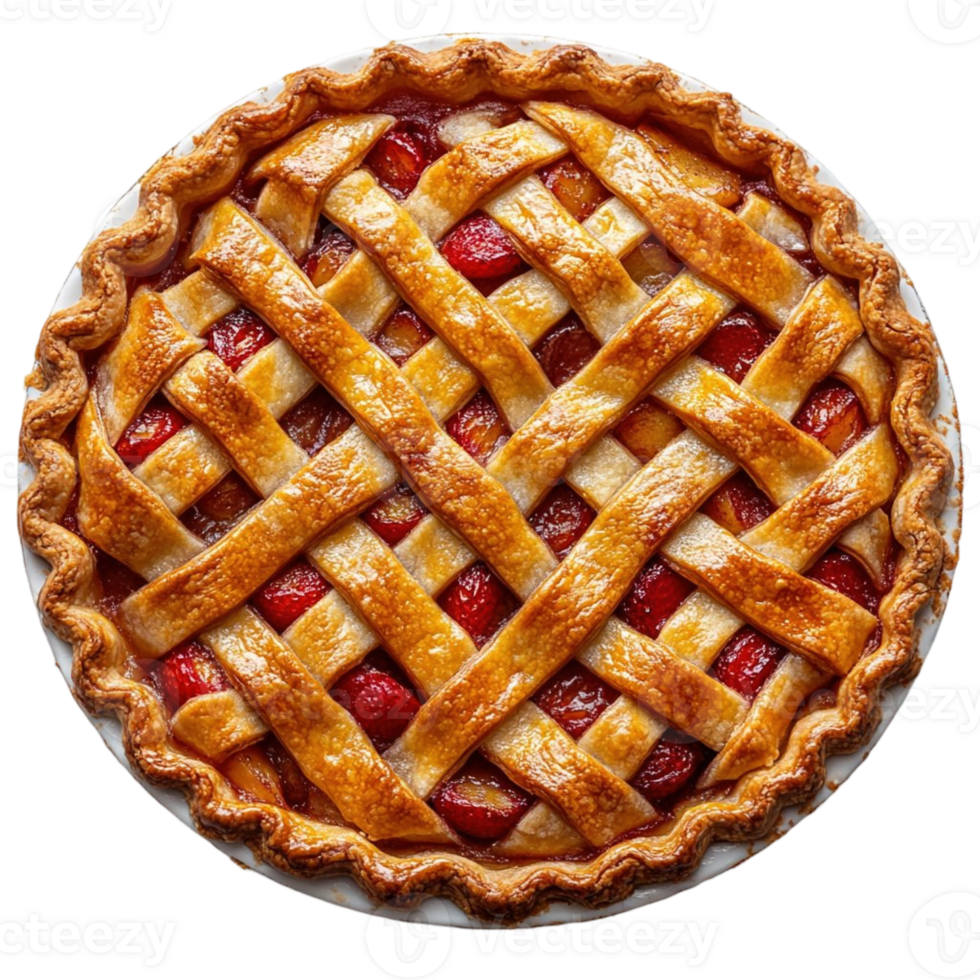 Pie isolated on transparent background png