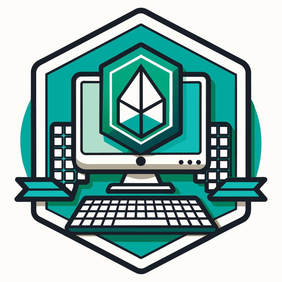 The logo for ethereum vector