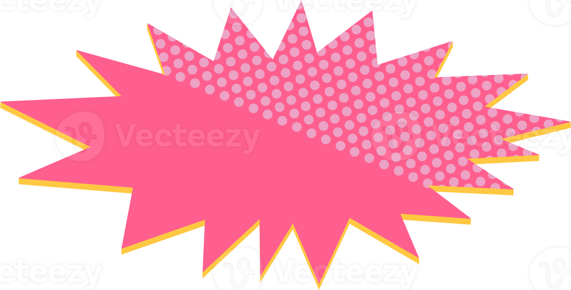 pink starburst,digital paiting illustration png