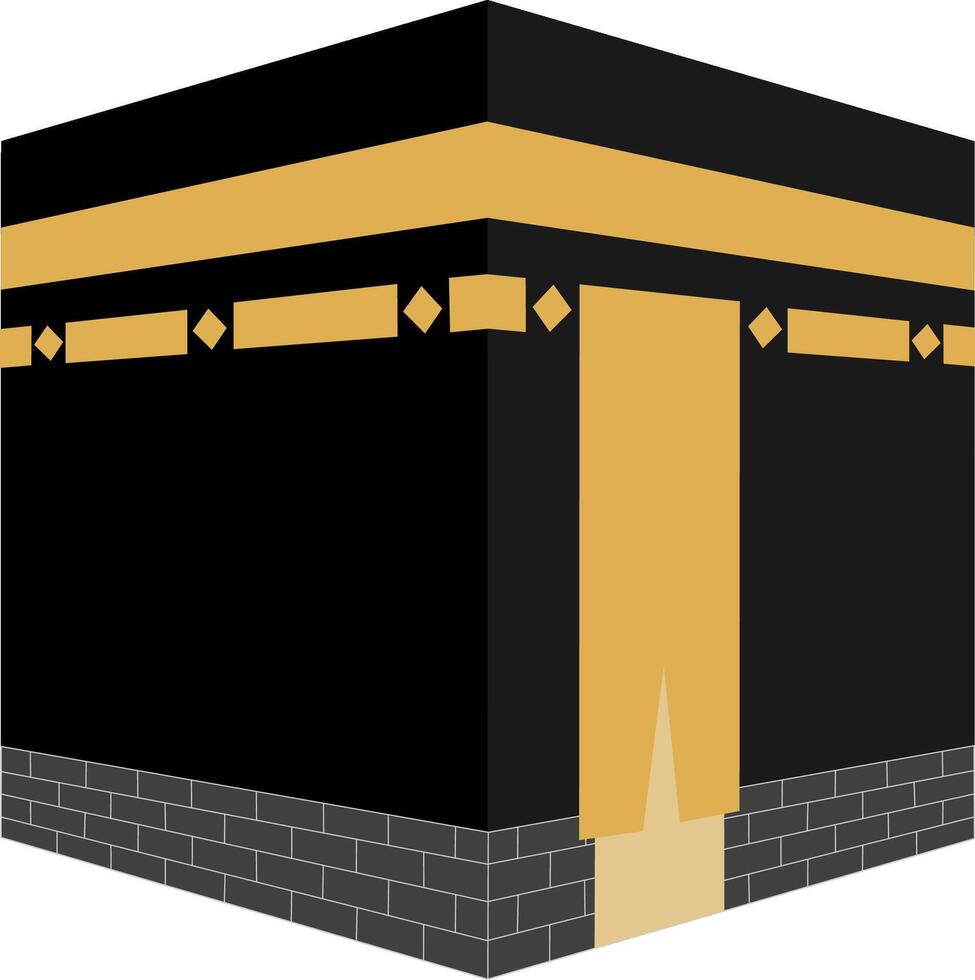 Kabah Moslem Symbol vector