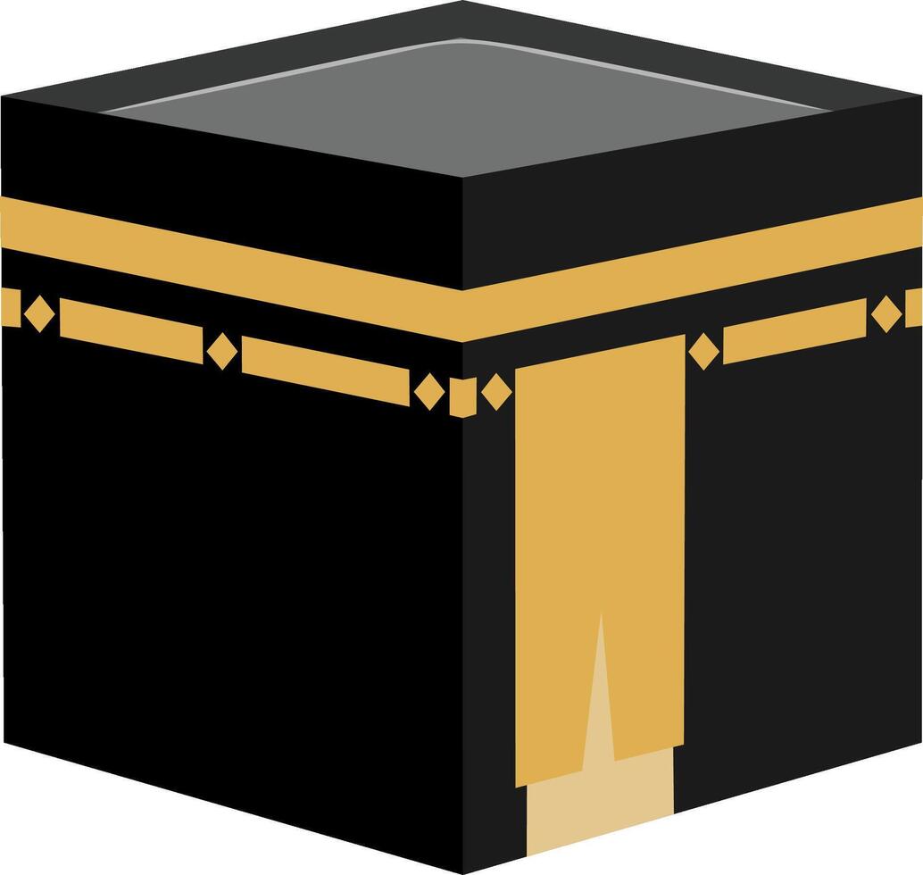 Kaaba Islamic Symbol vector