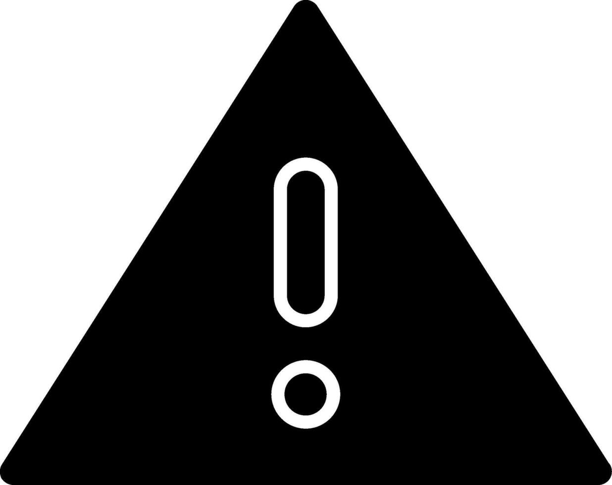 Faild Glyph Icon vector