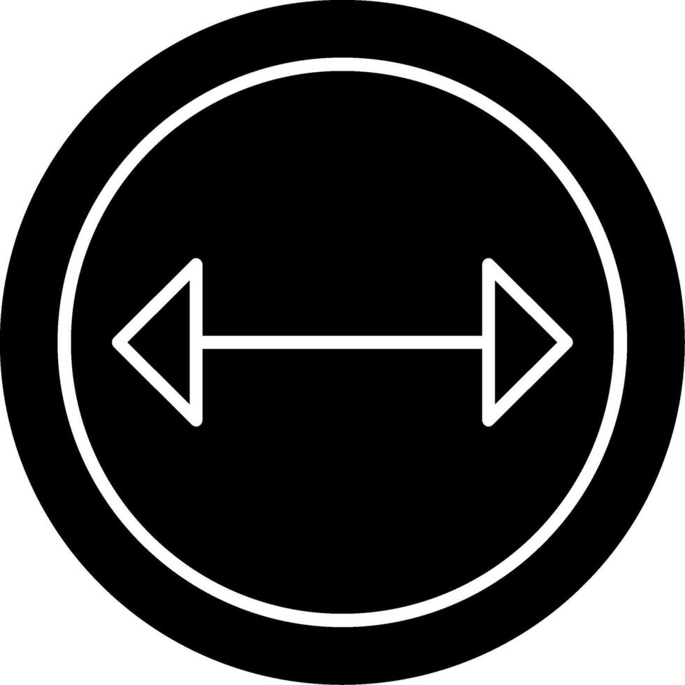 Wheelbarrow Glyph Icon vector
