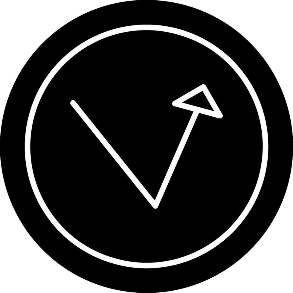 Bounce Glyph Icon vector