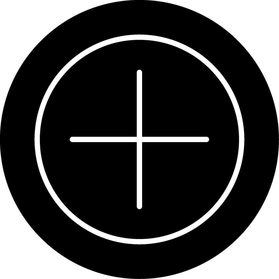 Add Glyph Icon vector