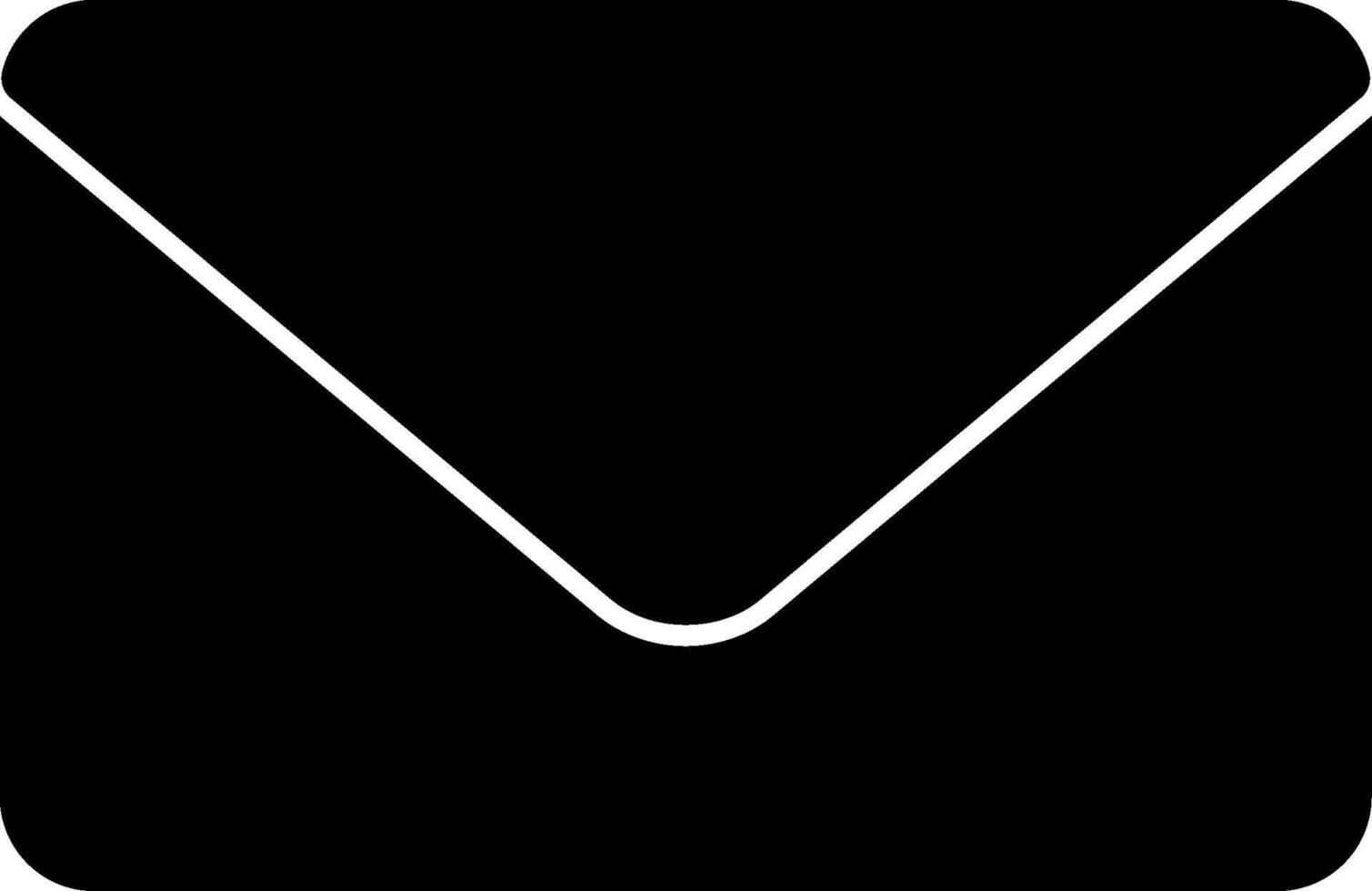 Email Glyph Icon vector