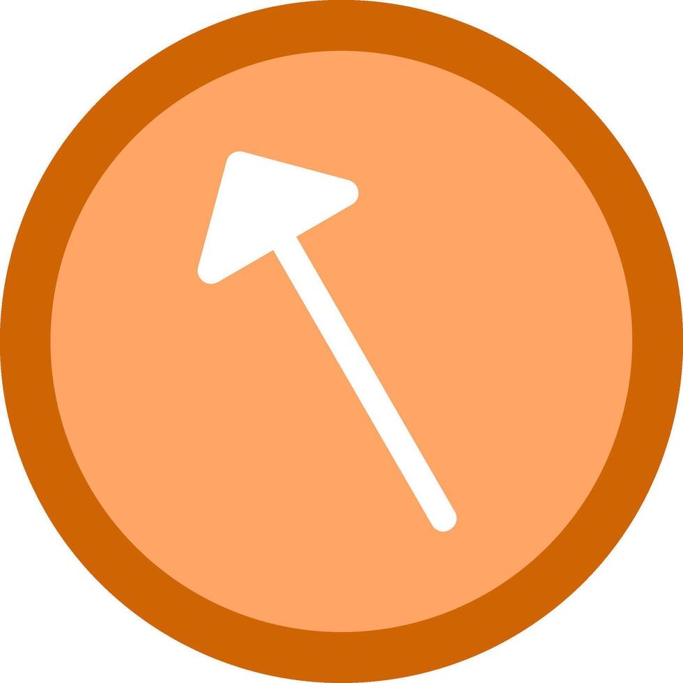 Left Up Flat Icon vector