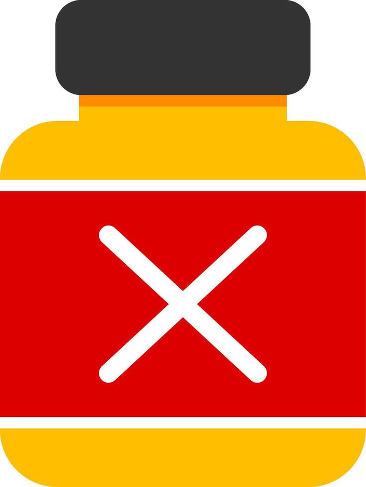 Poison Flat Icon vector