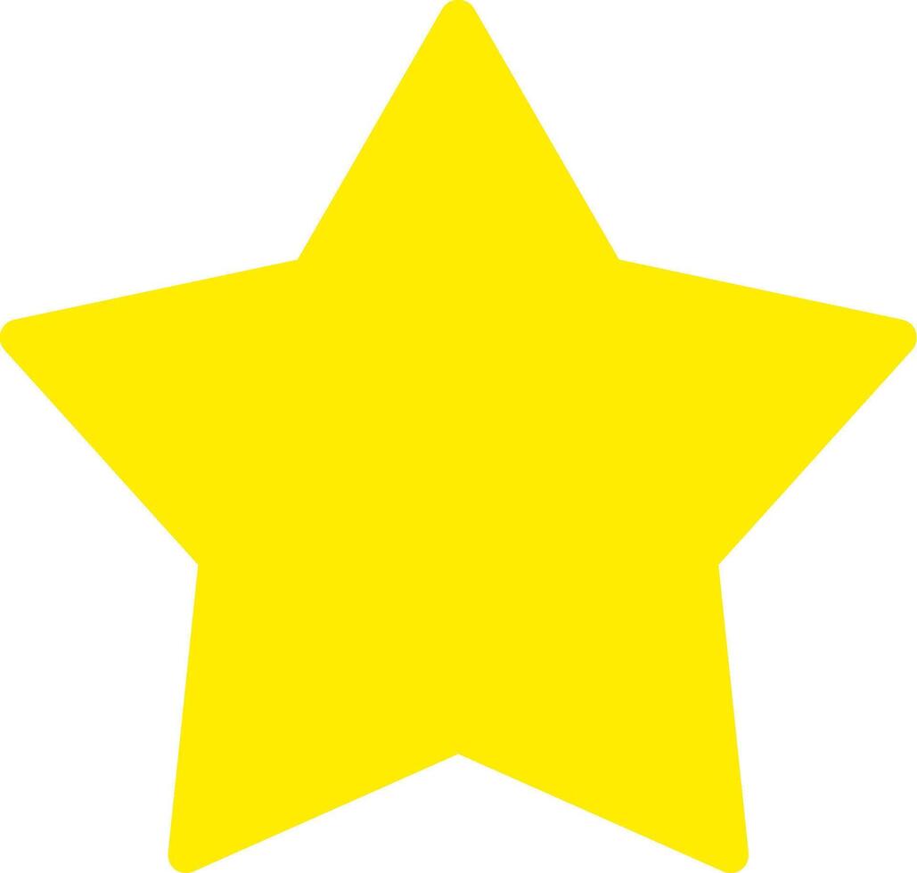Star Flat Icon vector