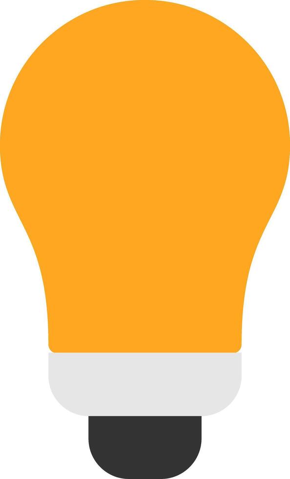 Bulb Flat Icon vector