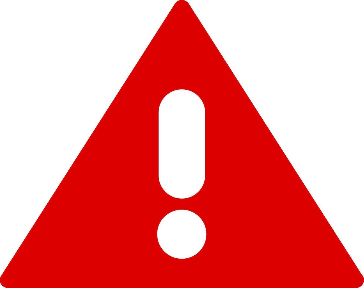 Faild Flat Icon vector
